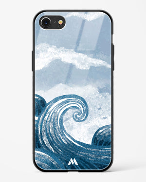Making Waves Glass Case Phone Cover-(Apple)
