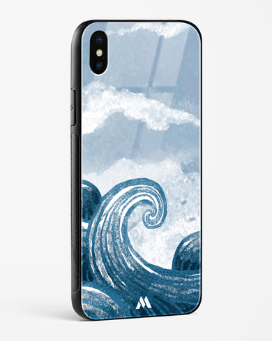 Making Waves Glass Case Phone Cover (Apple)