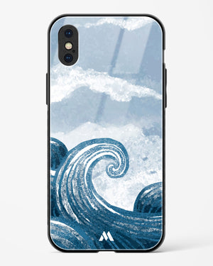 Making Waves Glass Case Phone Cover (Apple)