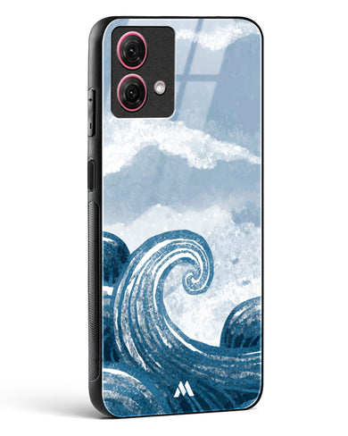 Making Waves Glass Case Phone Cover (Motorola)