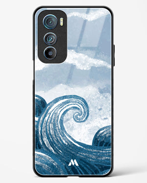 Making Waves Glass Case Phone Cover (Motorola)