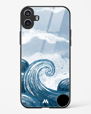 Making Waves Glass Case Phone Cover (Nothing)