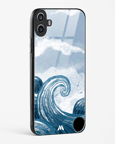 Making Waves Glass Case Phone Cover (Nothing)