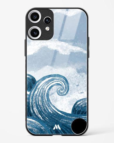 Making Waves Glass Case Phone Cover (Nothing)