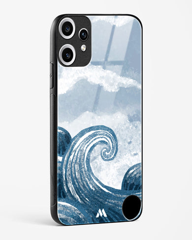 Making Waves Glass Case Phone Cover (Nothing)