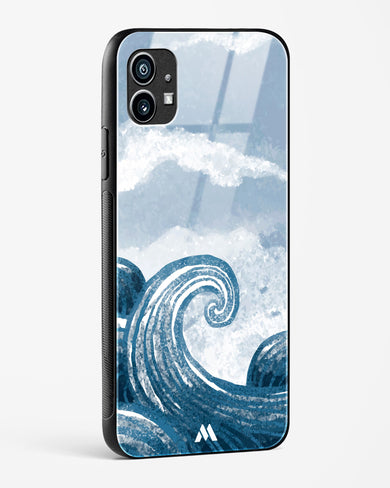 Making Waves Glass Case Phone Cover-(Nothing)