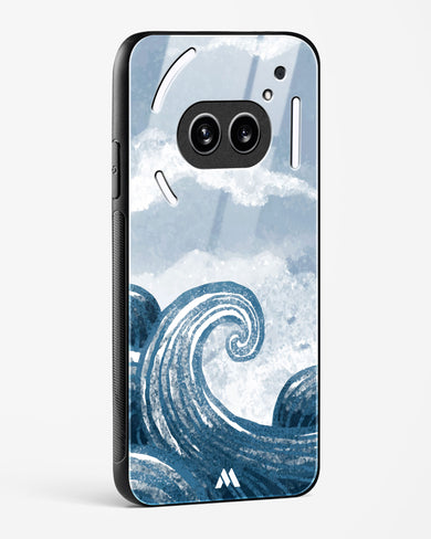 Making Waves Glass Case Phone Cover (Nothing)