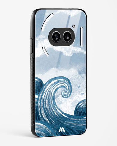 Making Waves Glass Case Phone Cover (Nothing)