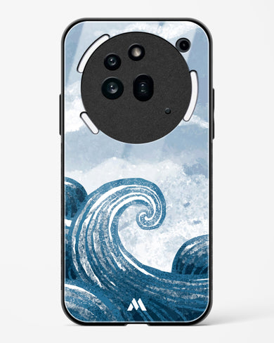 Making Waves Glass Case Phone Cover (Nothing)