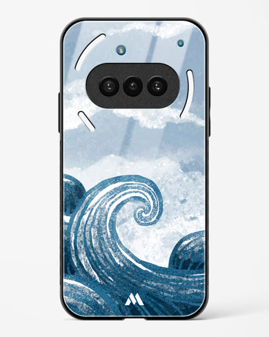 Making Waves Glass Case Phone Cover (Nothing)