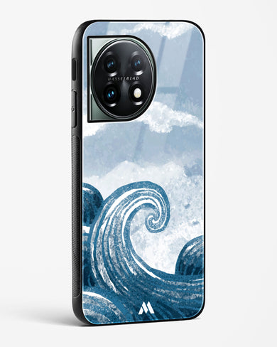 Making Waves Glass Case Phone Cover (OnePlus)