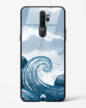 Making Waves Glass Case Phone Cover (Oppo)