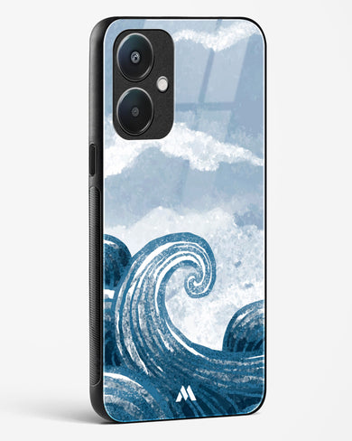 Making Waves Glass Case Phone Cover (Oppo)