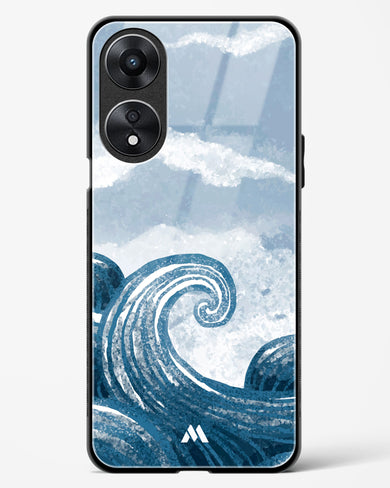 Making Waves Glass Case Phone Cover (Oppo)