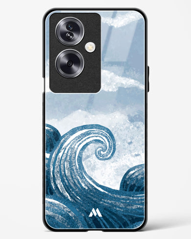 Making Waves Glass Case Phone Cover (Oppo)