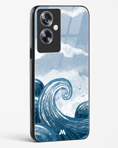 Making Waves Glass Case Phone Cover (Oppo)