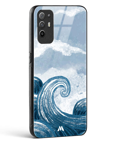 Making Waves Glass Case Phone Cover (Oppo)