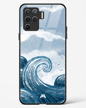 Making Waves Glass Case Phone Cover (Oppo)