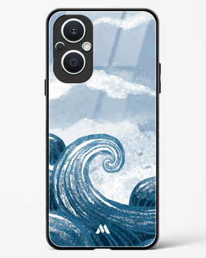 Making Waves Glass Case Phone Cover (Oppo)