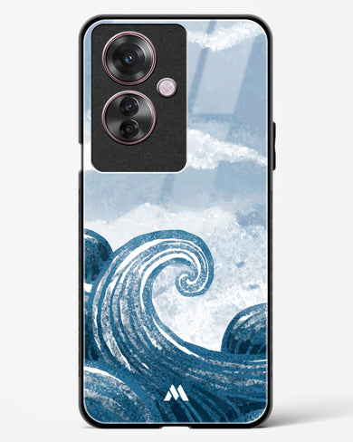 Making Waves Glass Case Phone Cover (Oppo)