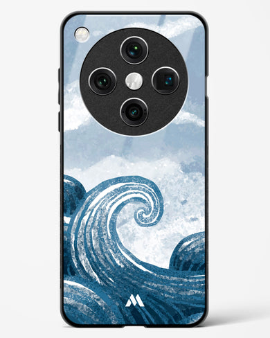 Making Waves Glass Case Phone Cover (Oppo)