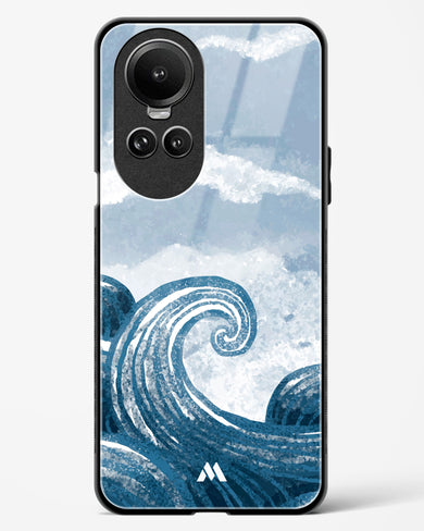 Making Waves Glass Case Phone Cover (Oppo)