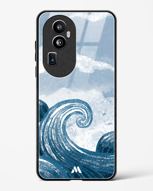 Making Waves Glass Case Phone Cover (Oppo)