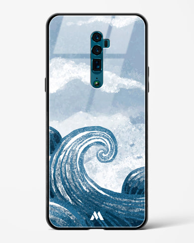 Making Waves Glass Case Phone Cover (Oppo)