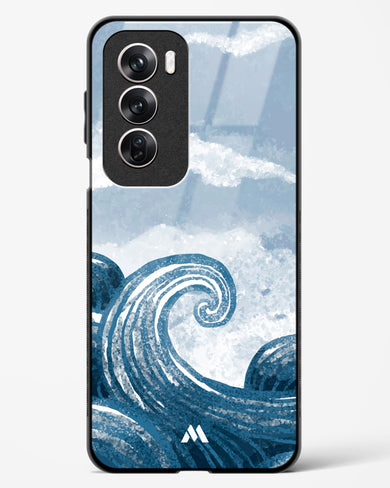 Making Waves Glass Case Phone Cover (Oppo)