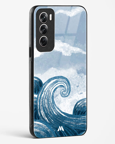 Making Waves Glass Case Phone Cover (Oppo)