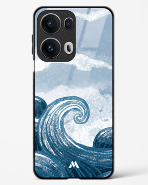 Making Waves Glass Case Phone Cover (Oppo)