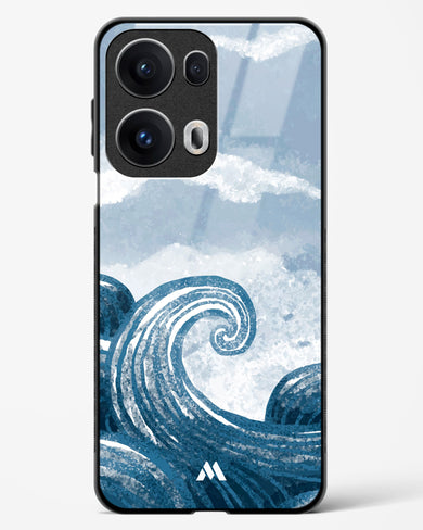 Making Waves Glass Case Phone Cover (Oppo)