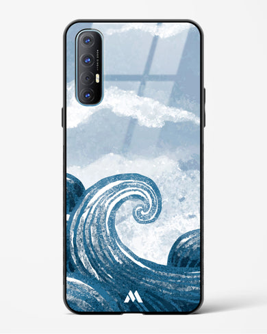 Making Waves Glass Case Phone Cover (Oppo)