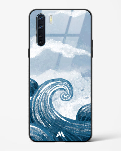 Making Waves Glass Case Phone Cover (Oppo)