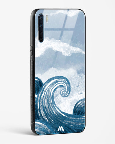 Making Waves Glass Case Phone Cover (Oppo)