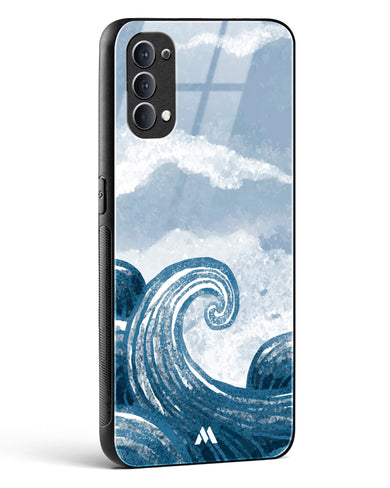 Making Waves Glass Case Phone Cover (Oppo)