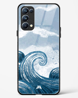 Making Waves Glass Case Phone Cover (Oppo)