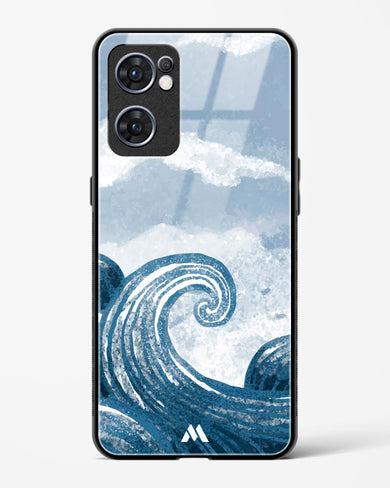 Making Waves Glass Case Phone Cover (Oppo)