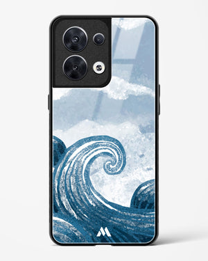 Making Waves Glass Case Phone Cover (Oppo)