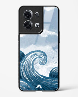 Making Waves Glass Case Phone Cover (Oppo)