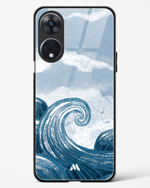 Making Waves Glass Case Phone Cover-(Oppo)