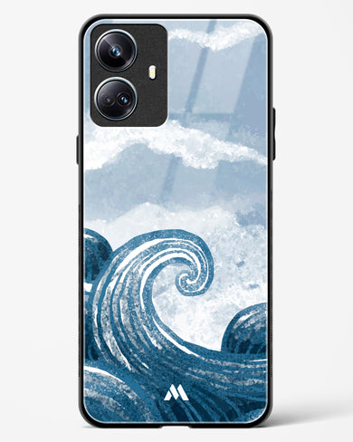 Making Waves Glass Case Phone Cover (Realme)