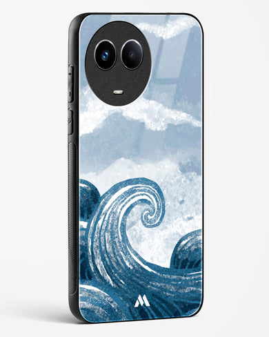 Making Waves Glass Case Phone Cover-(Realme)