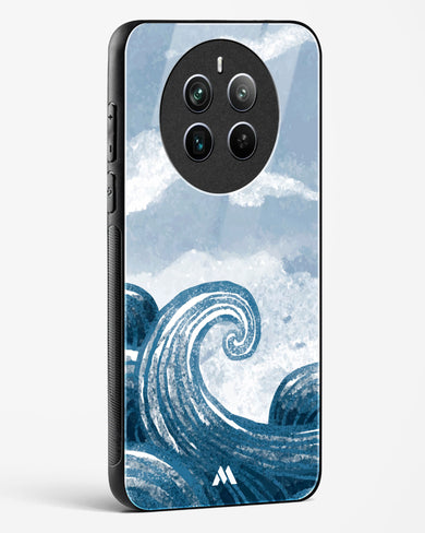 Making Waves Glass Case Phone Cover (Realme)