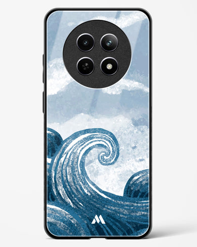 Making Waves Glass Case Phone Cover (Realme)