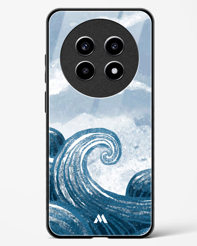 Making Waves Glass Case Phone Cover (Realme)