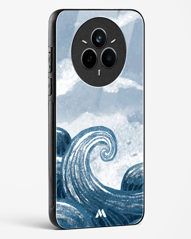 Making Waves Glass Case Phone Cover (Realme)