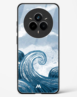 Making Waves Glass Case Phone Cover (Realme)