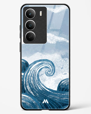 Making Waves Glass Case Phone Cover (Realme)