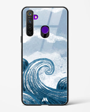 Making Waves Glass Case Phone Cover (Realme)
